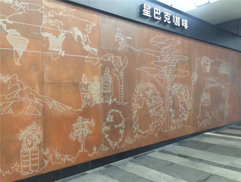 丰县耐候钢幕墙